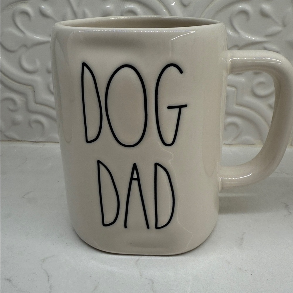 Rae Dunn Dog Dad & Dog Mom Artisan Collection Mugs - Picture 2 of 5